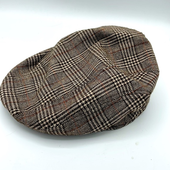 Sean Jean Y2K Plaid Newsboy Hat - Picture 1 of 5